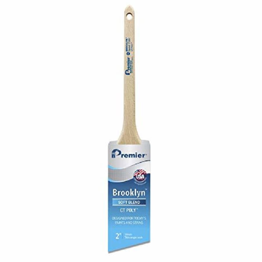 Premier 17281 Brooklyn Soft Thin Angle Paint Brush, Stainless Steel for $10 Premier 17281 Brooklyn Soft Thin Angle Paint Brush, Stainless Steel for $10