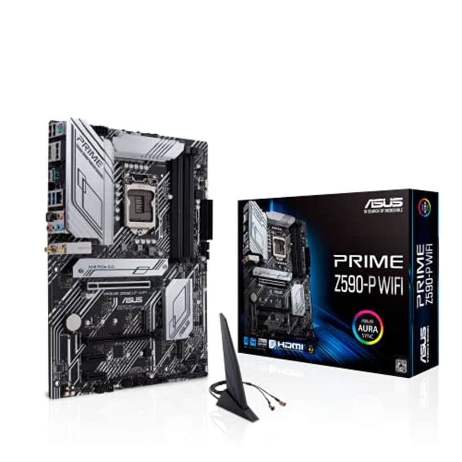 ASUS Prime Z590-P WiFi LGA 1200 (Intel 11th/10th Gen) ATX Motherboard (PCIe 4.0, 10+1 Power Stages for $330