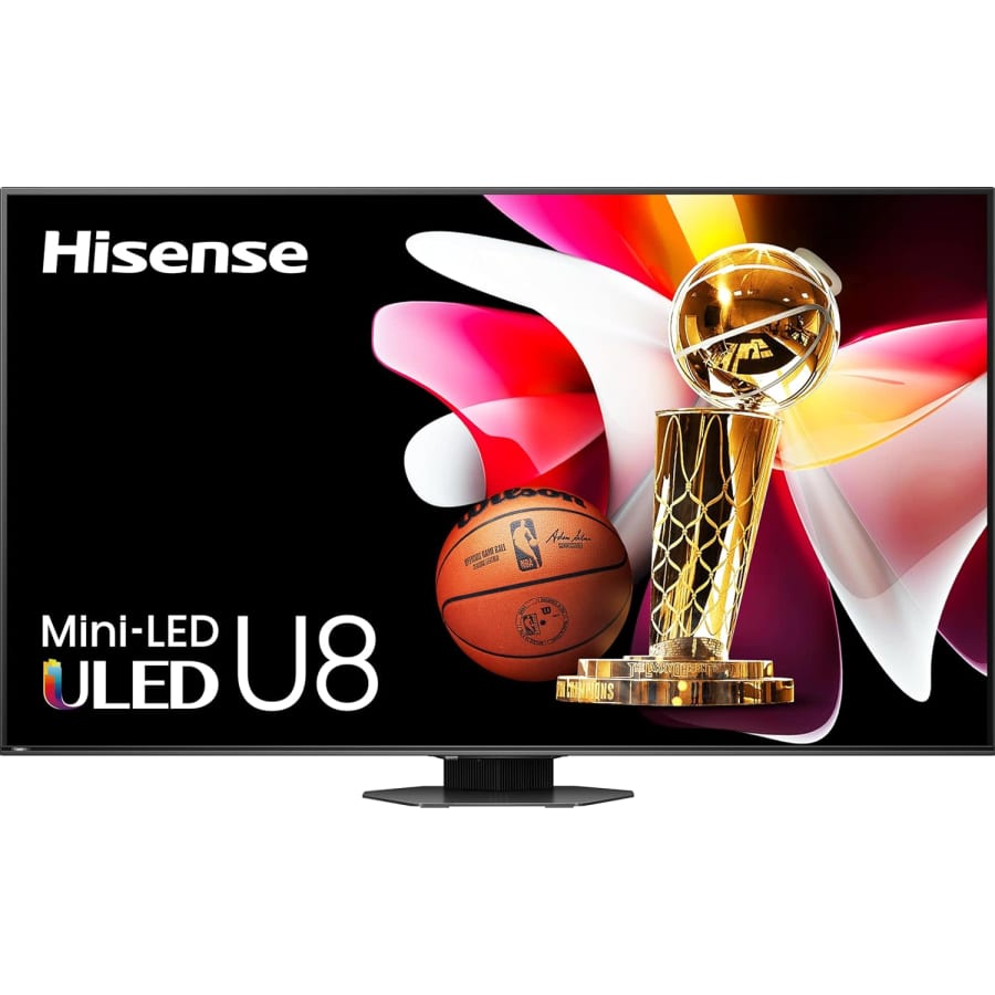 Hisense U8 Series 85U8N 85" 4K HDR 144Hz Mini-LED ULED UHD Smart TV: $1,500 Hisense U8 Series 85U8N 85" 4K HDR 144Hz Mini-LED ULED UHD Smart TV: $1,500