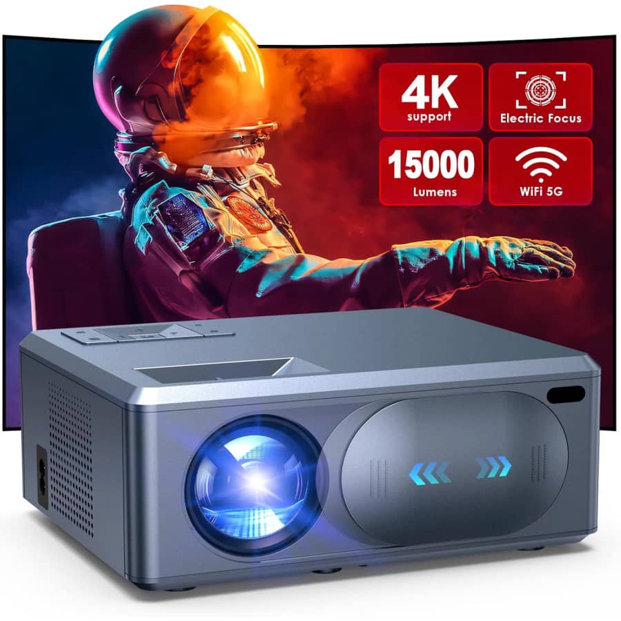 Jowlurk 1080p WiFi Mini Portable Projector for $82 Jowlurk 1080p WiFi Mini Portable Projector for $82