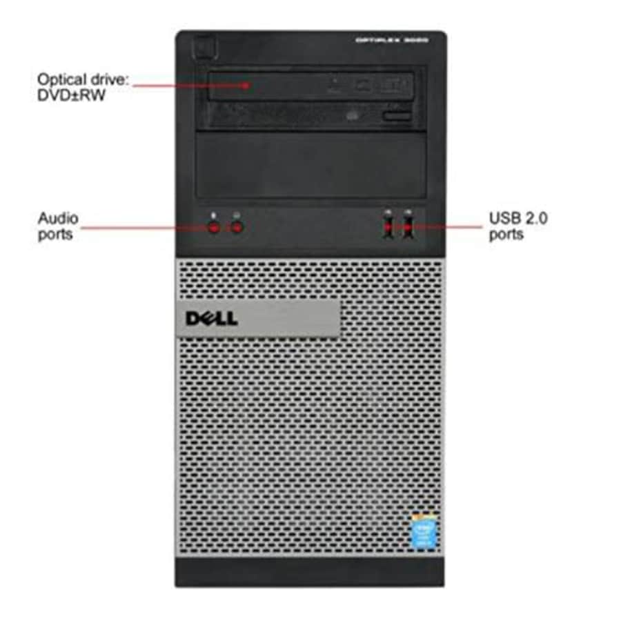Dell OptiPlex 3020 Desktop 3.2Ghz Intel Core I5 Processor - 8GB RAM - 1TB Hard Drive - DVDRW - for $157