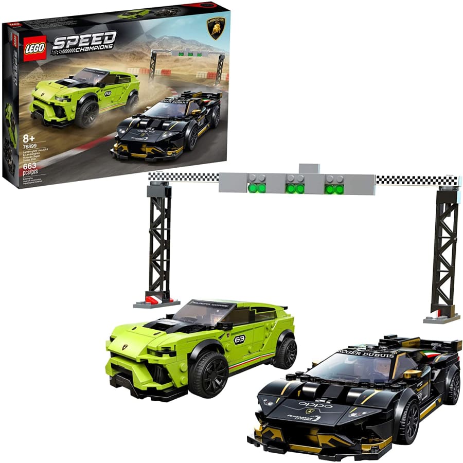 LEGO Speed Champions Lamborghini EVO Minifigures for $128