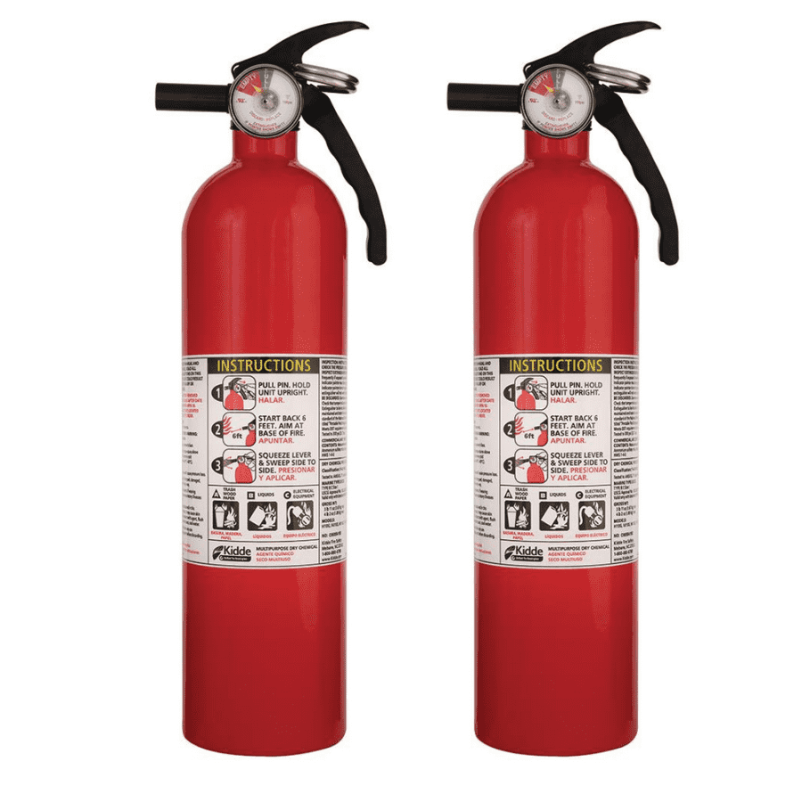 Kidde Multi Purpose Fire Extinguisher: 2 for $22
