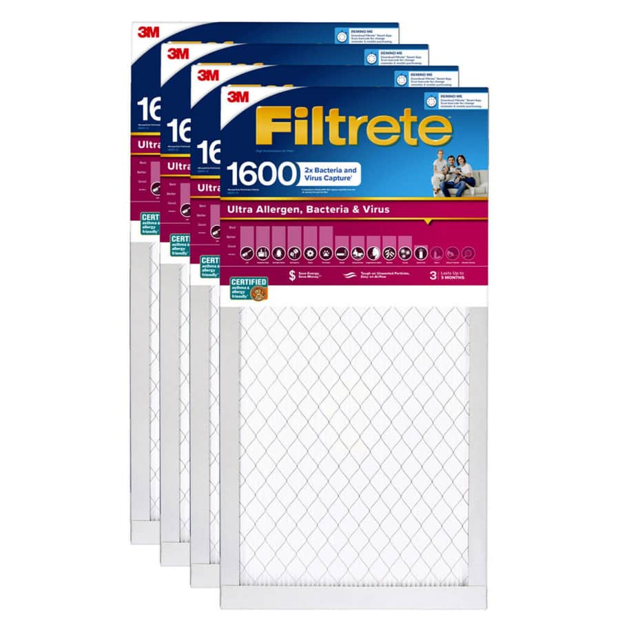 Filtrete Ultra Allergen Bacteria and Virus Filter 4-Pack for $36 for members Filtrete Ultra Allergen Bacteria and Virus Filter 4-Pack for $36 for members