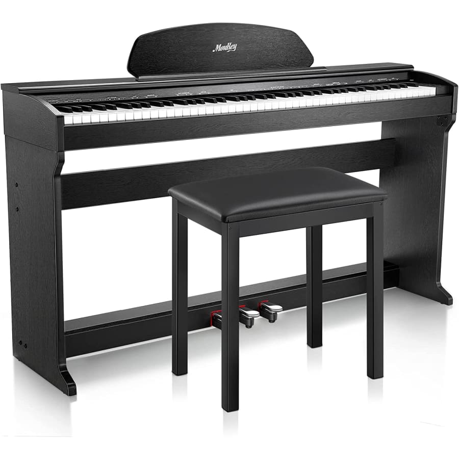 Moukey 88-Key Semi Weighted Piano for $327 w/ Prime Moukey 88-Key Semi Weighted Piano for $327 w/ Prime