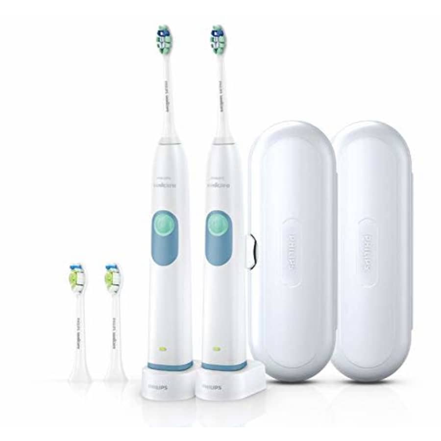 Philips Sonicare Plaque Control Plus Rechargeable Toothbrush HX6254/81 Twin Pack (2 Rechargeable for $99 Philips Sonicare Plaque Control Plus Rechargeable Toothbrush HX6254/81 Twin Pack (2 Rechargeable for $99