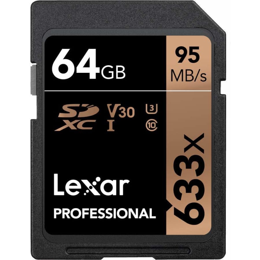 Lexar 64GB Professional Class 10 UHS-I Class 10 SDXC Memory Card for $9 Lexar 64GB Professional Class 10 UHS-I Class 10 SDXC Memory Card for $9