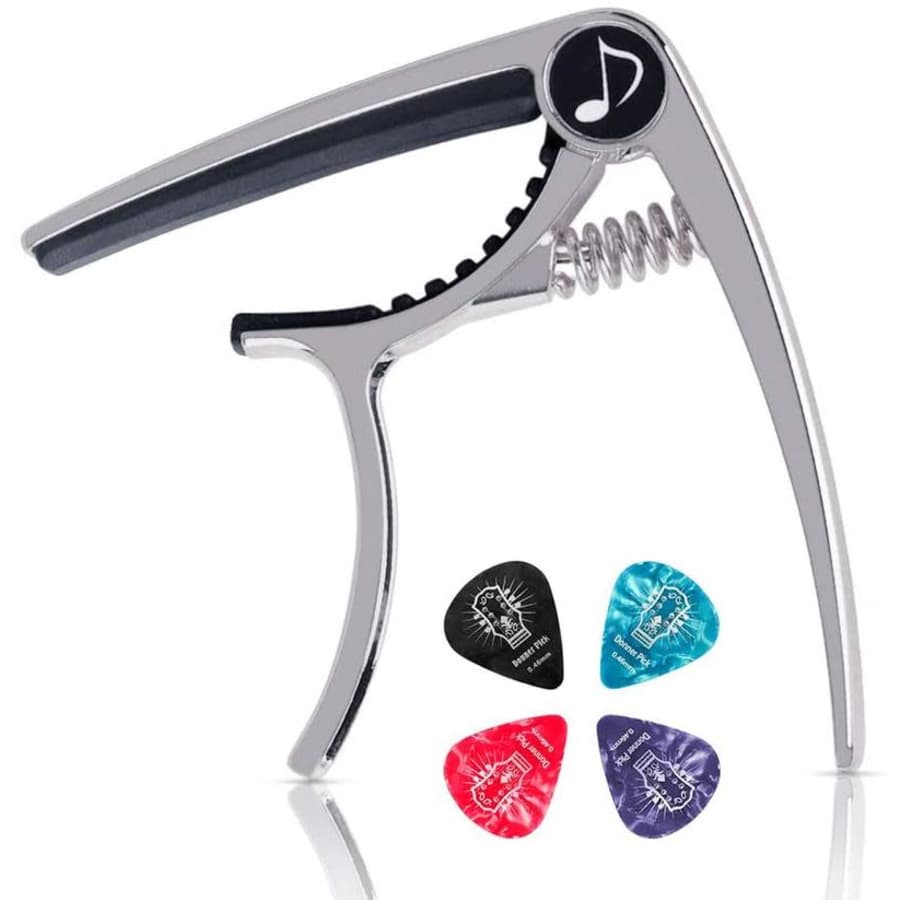 Donner One-Handed Trigger Guitar Capo for $6