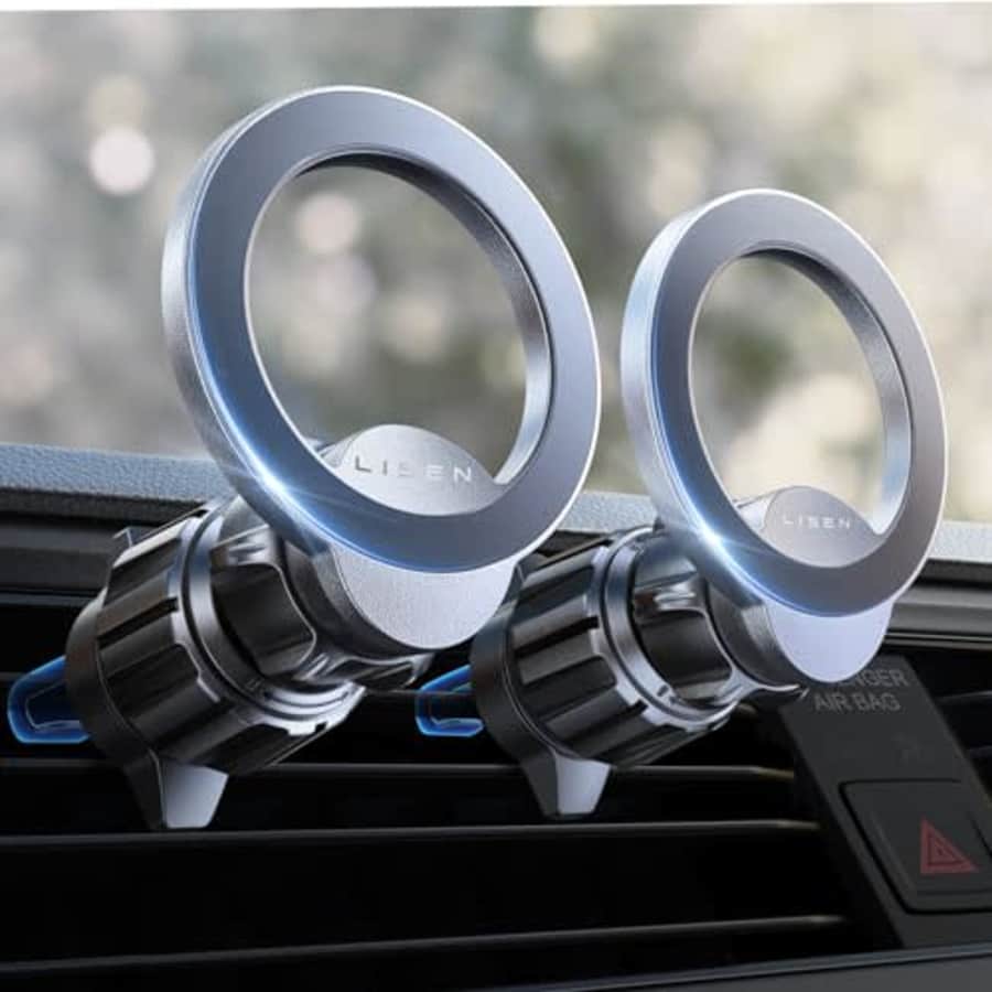 Lisen Magnetic Car Mount 2-Pack for $15