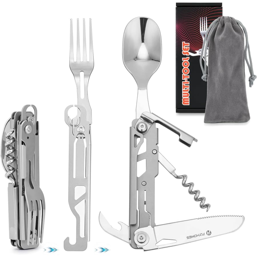 6-in-1 Camping Utensils Set for $6 6-in-1 Camping Utensils Set for $6