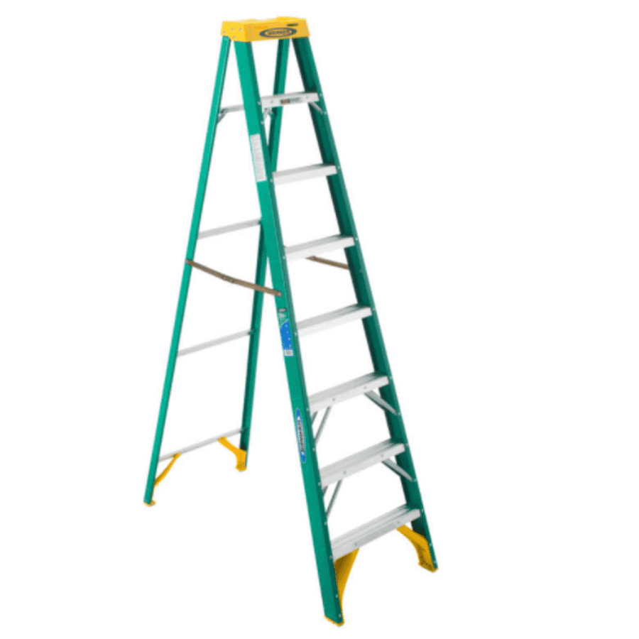 Werner 8-Foot Type II Fiberglass Step Ladder for $80 w/ Ace Rewards