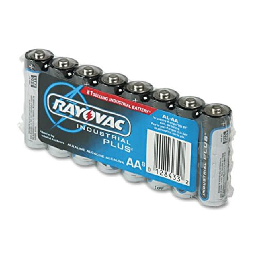 Rayovac ALAA - Industrial PLUS Alkaline Batteries, AA, 8/Pack-RAYALAA for $13