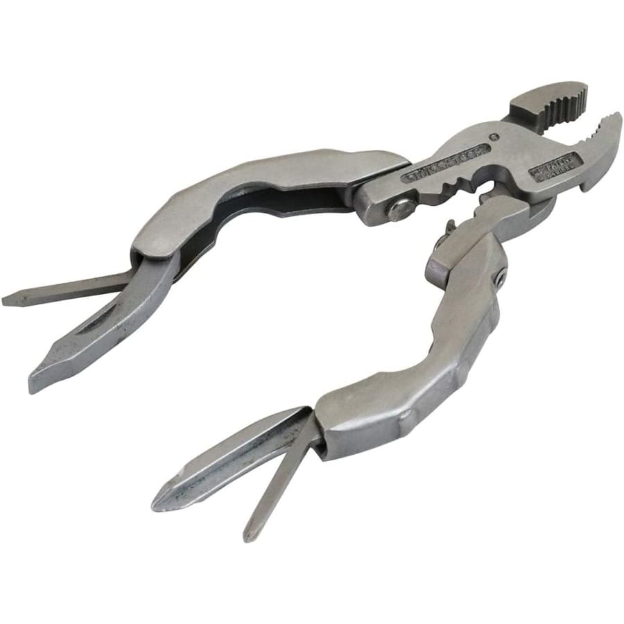 Swiss+Tech 9-in-1 Stainless Steel Micro Pocket Multitool for $11