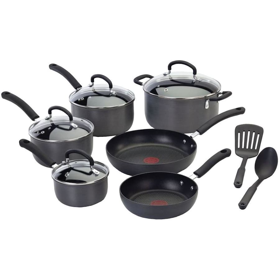 T-Fal Ultimate 12-Piece Hard-Anodized Aluminum Nonstick Cookware Set for $88...or less T-Fal Ultimate 12-Piece Hard-Anodized Aluminum Nonstick Cookware Set for $88...or less