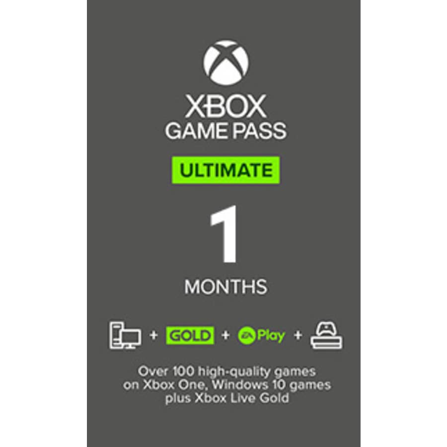 Xbox Game Pass Ultimate 1-Month Subscription: $7.97