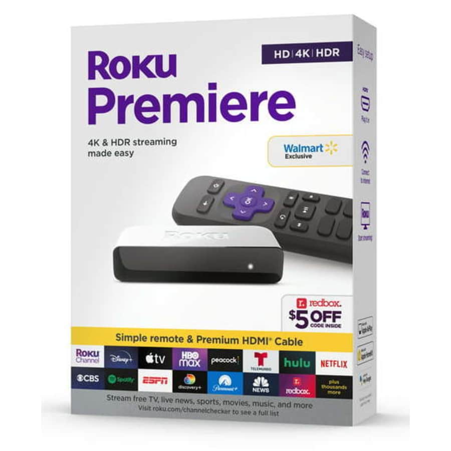 Roku Premier 4K HDR Streaming Player for $29 Roku Premier 4K HDR Streaming Player for $29