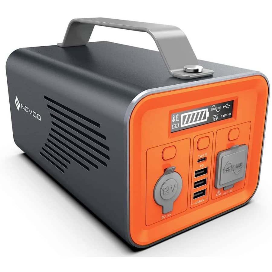 Novoo 200W Portable Power Station for $115