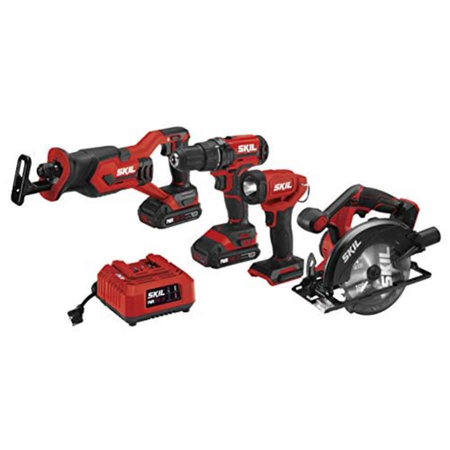 Skil PWR CORE 20 20V 4-Tool Combo Kit w/ Circular Saw for $179 Skil PWR CORE 20 20V 4-Tool Combo Kit w/ Circular Saw for $179