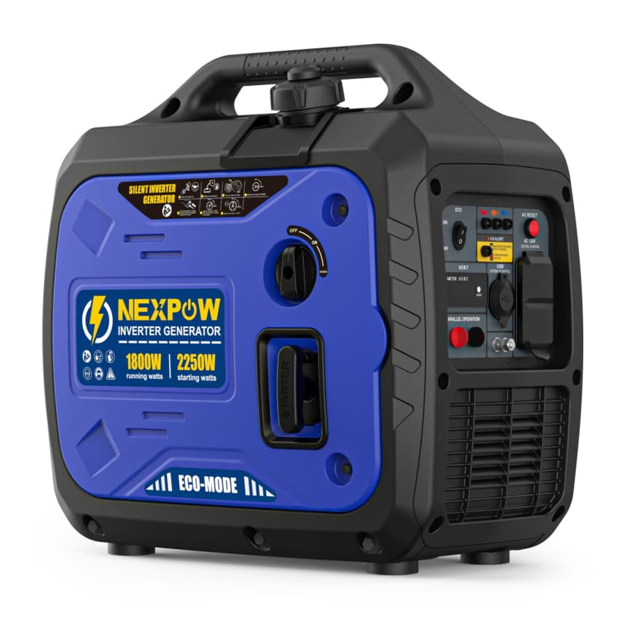 Nexpow 2,250W Portable Inverter Generator for $300