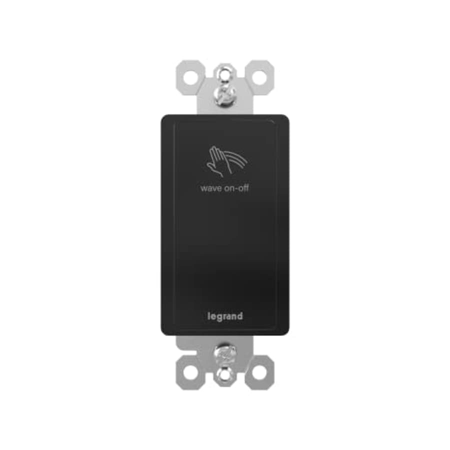 Pass & Seymour Legrand - radiant Motion Sensor Light Switch, Wave Switch, Touchless, 20A, Black, RSWV203 for $30 Pass & Seymour Legrand - radiant Motion Sensor Light Switch, Wave Switch, Touchless, 20A, Black, RSWV203 for $30