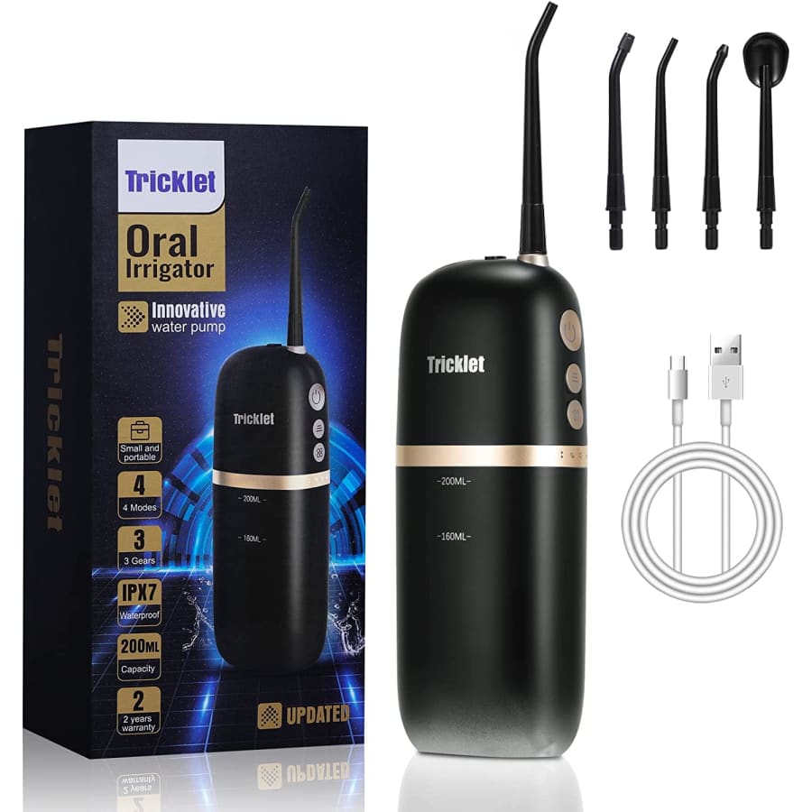 Tricklet Cordless Water Dental Flosser for $15 Tricklet Cordless Water Dental Flosser for $15