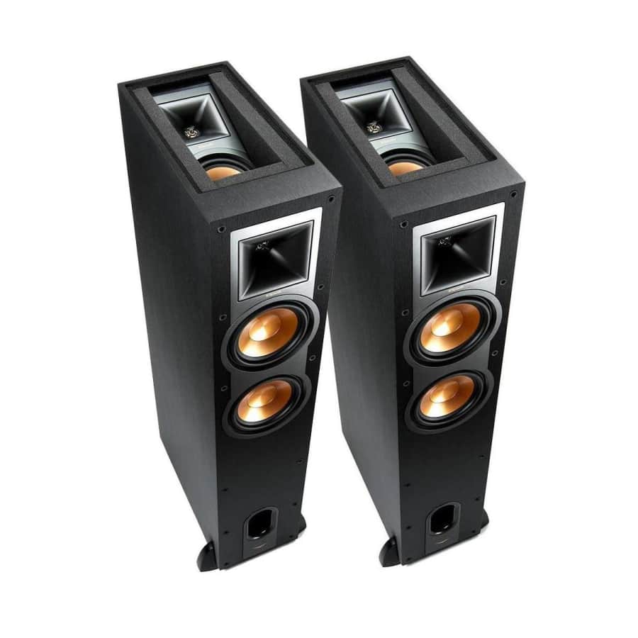 Klipsch R-26FA 100W Dolby Atmos Floorstanding Speaker Pair for $499