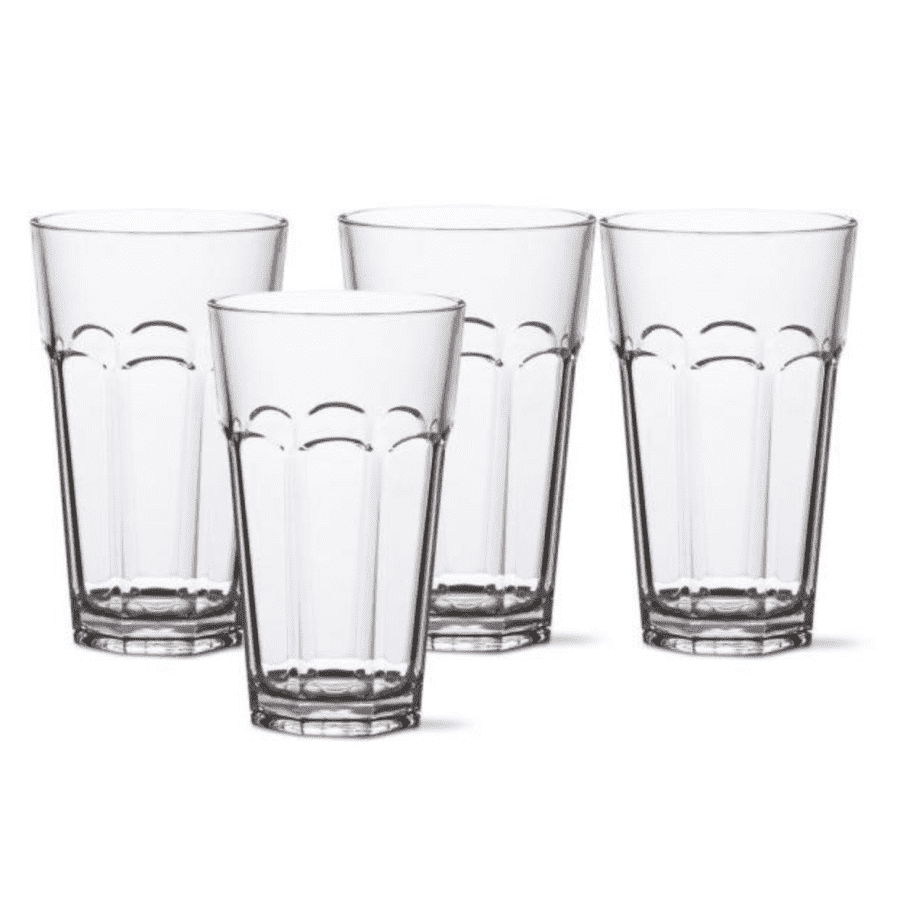 Tag Acrylic 16-oz. 4-Piece Tumbler Set for $15