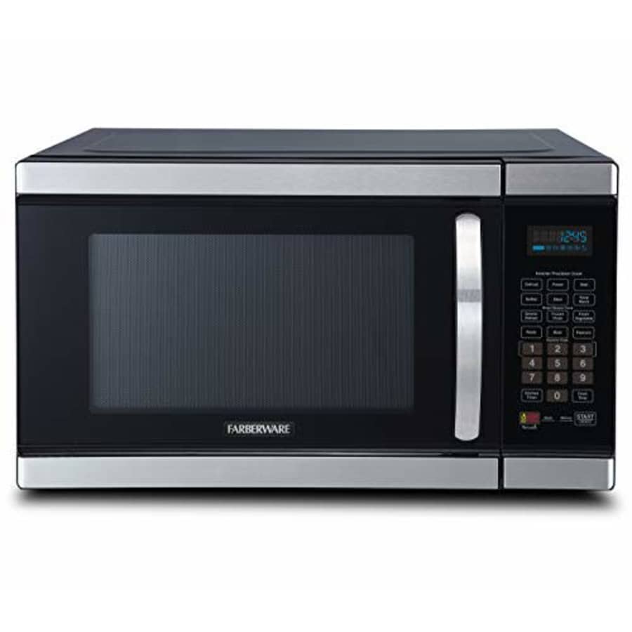Farberware Gourmet FMO11AHTBKJ 1.1 Cu. Ft. 1100-Watt Microwave Oven with Smart Sensor Cooking and for $195