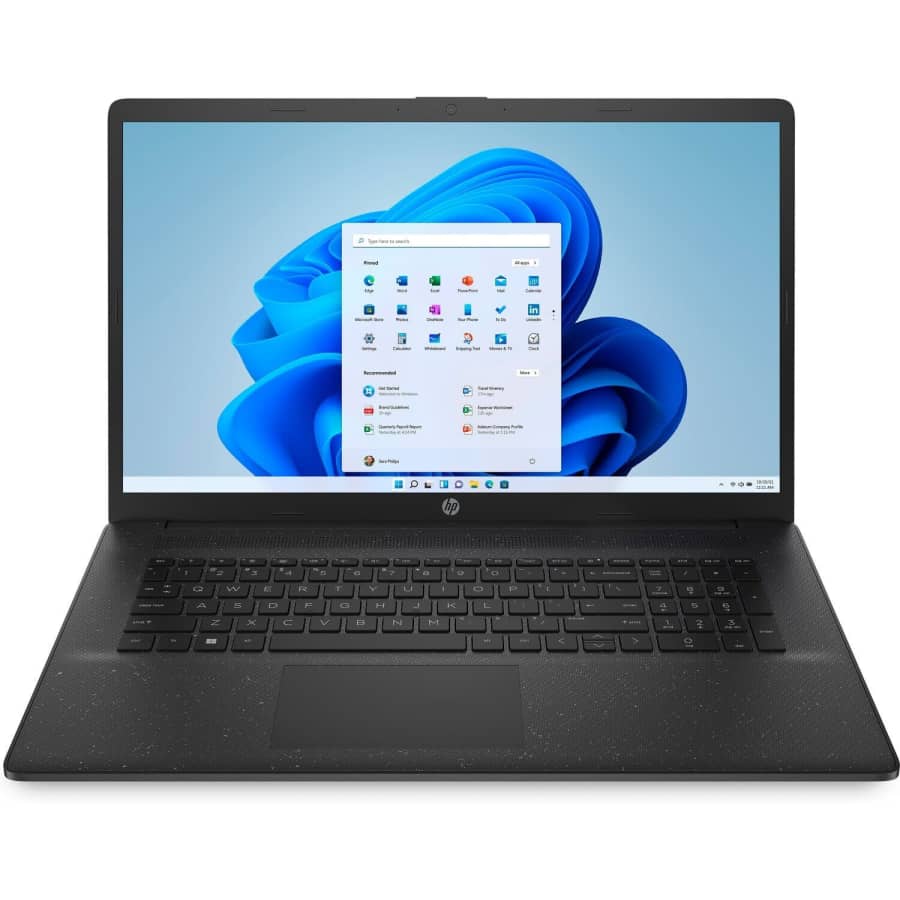 HP Essential 12th-Gen. i7 17.3" Laptop for $630
