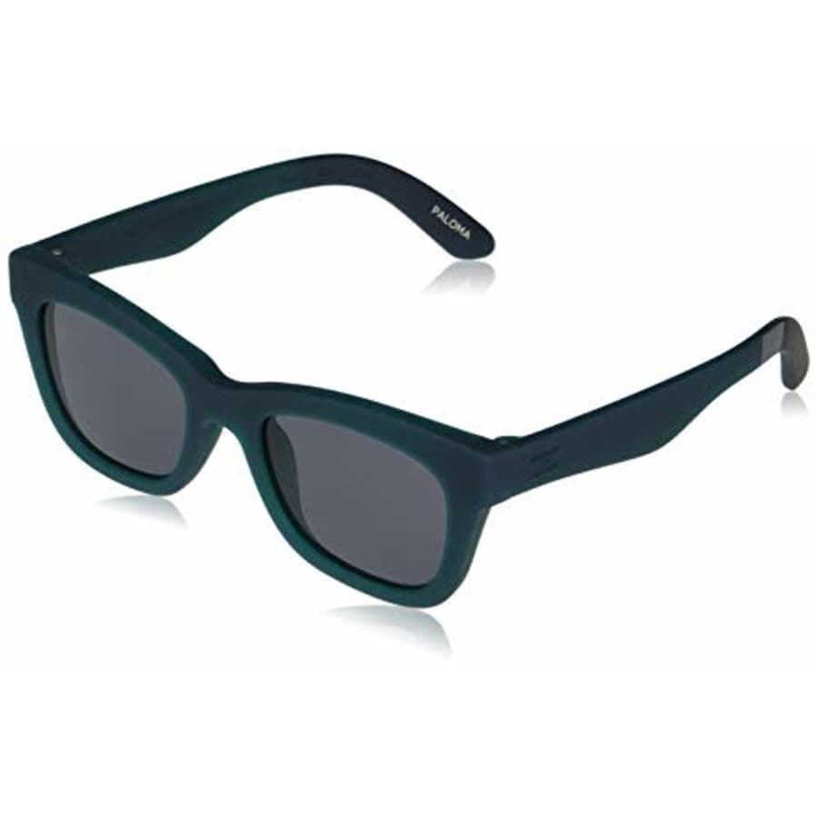 TOMS Women's Paloma Cat Eye Sunglasses, Matte Deep Forest W/Soft Touch Finish/Dark Grey, 51-20-148 for $52
