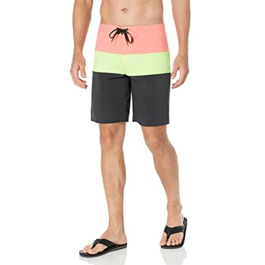 Billabong Men's Standard Tribong Pro 19 Inch Boardshort, Neon Night, 40 for $54