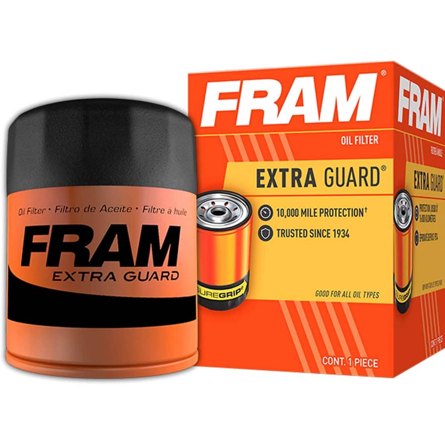 FRAM Extra Guard Oil Filter for $4