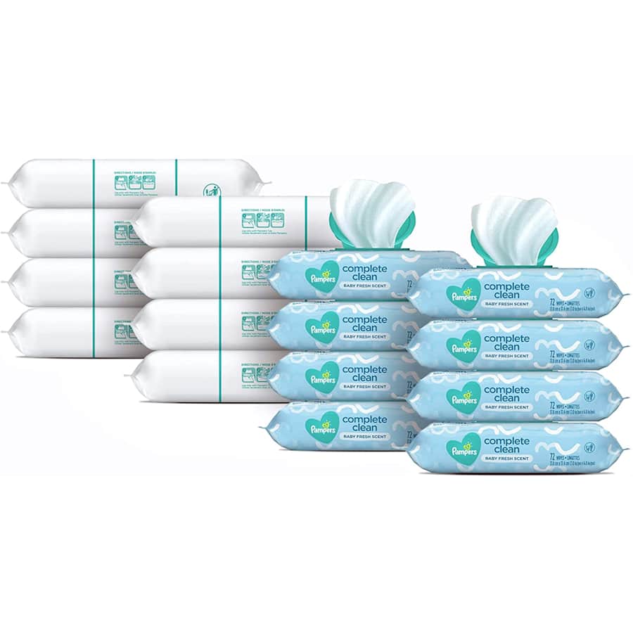 Pampers Complete Clean 1,152-Count Baby Wipes for $19 via Sub & Save Pampers Complete Clean 1,152-Count Baby Wipes for $19 via Sub & Save