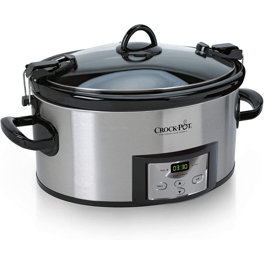 Crock-Pot 6-Quart Cook & Carry Programmable Slow Cooker for $45