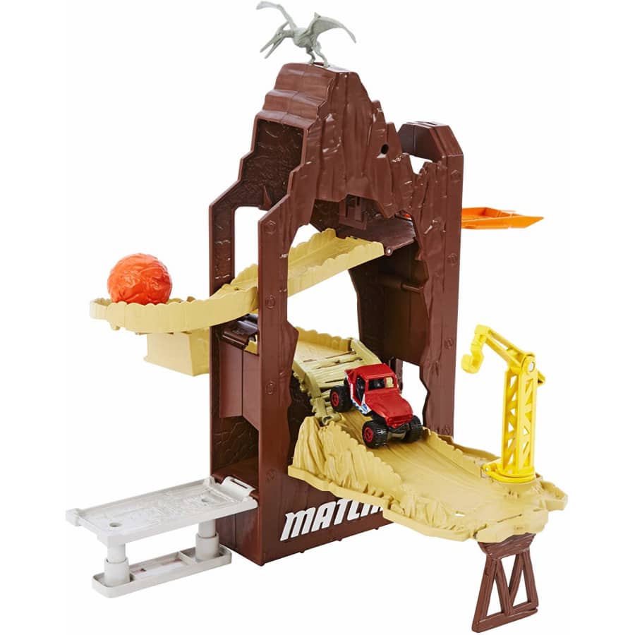 Matchbox Jurassic World Portable Playset Island Escape Playset for $11 Matchbox Jurassic World Portable Playset Island Escape Playset for $11