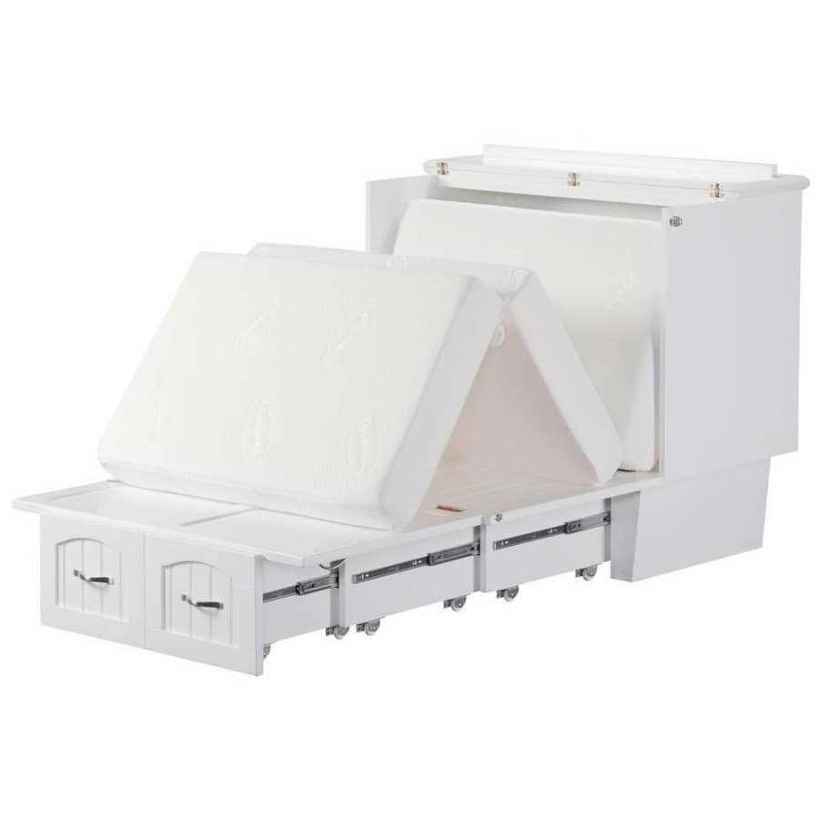 Atlantic Furniture Nantucket Twin Murphy Bed w/ Charging Station & Mattress for $776 Atlantic Furniture Nantucket Twin Murphy Bed w/ Charging Station & Mattress for $776