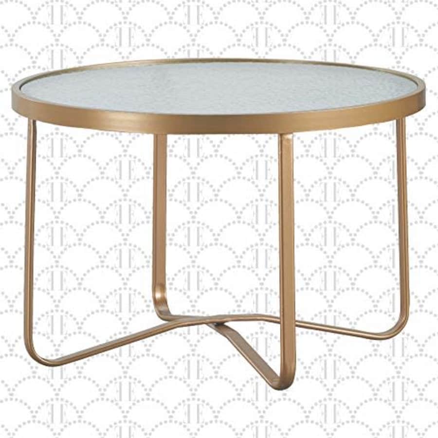 Elle Decor Mirabelle Modern Outdoor Patio Modular Furniture Collection, White or Gold Frame, Coffee for $115 Elle Decor Mirabelle Modern Outdoor Patio Modular Furniture Collection, White or Gold Frame, Coffee for $115
