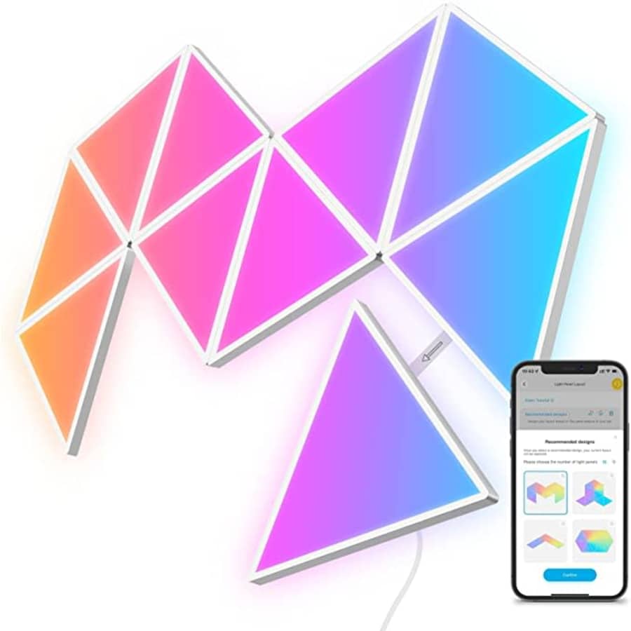 Govee Glide Triangle Light Panel 10-Pack for $200