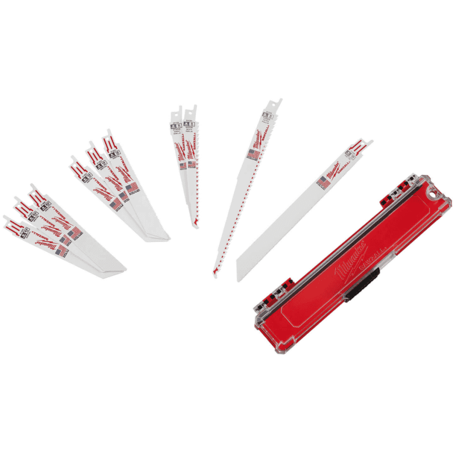 Milwaukee Sawzall 10-Piece Saw Blade Set for $15 Milwaukee Sawzall 10-Piece Saw Blade Set for $15