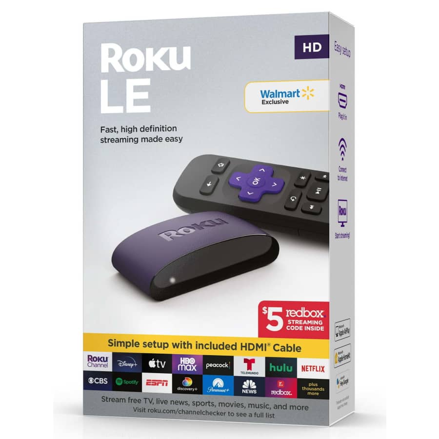 Roku LE HD Streaming Media Player for $20 Roku LE HD Streaming Media Player for $20