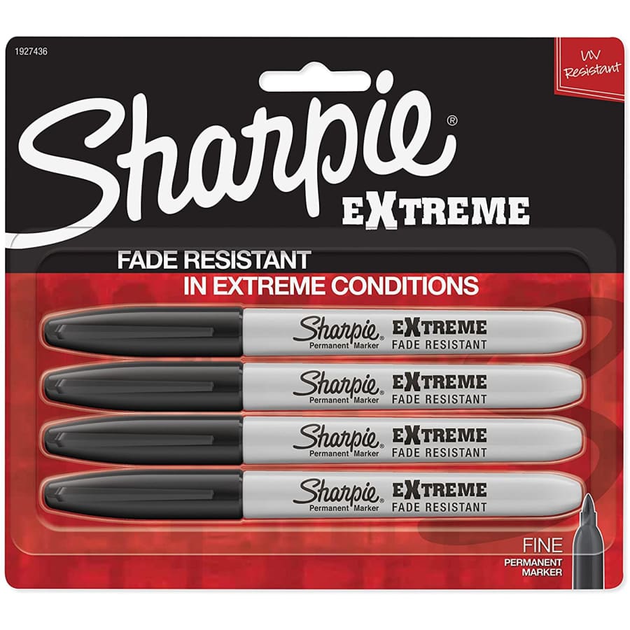 Sharpie Extreme Permanent Markers 4-Pack for $8 Sharpie Extreme Permanent Markers 4-Pack for $8