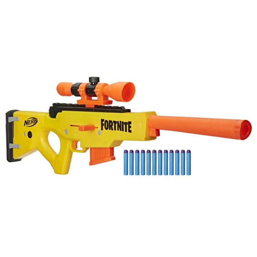 Nerf Fortnite BASR-L Bolt Action Clip-Fed Blaster for $32