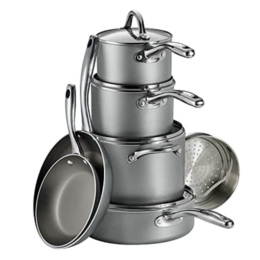 Tramontina Cookware Set Nonstick 11-Piece Gray, 80143/030DS for $160 Tramontina Cookware Set Nonstick 11-Piece Gray, 80143/030DS for $160