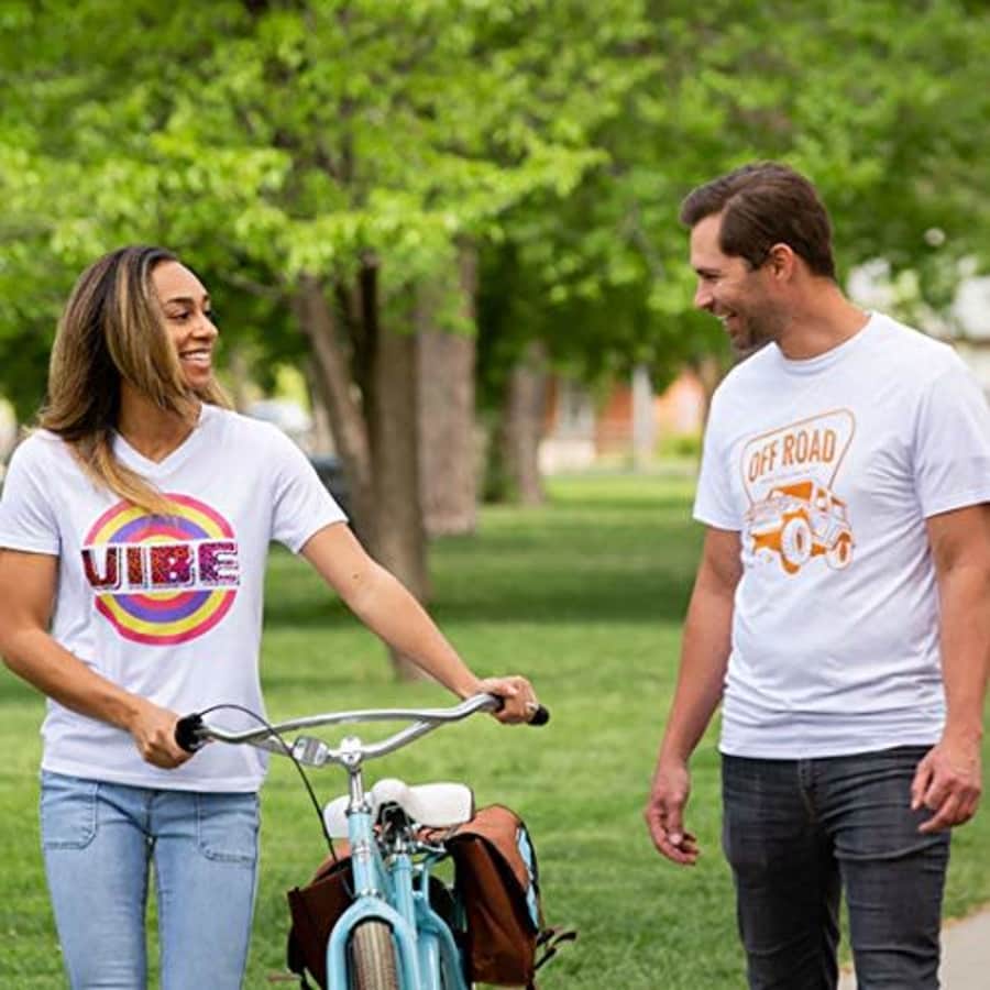 Cricut Men's T-Shirt Blank, Crew Neck, Large Infusible Ink, White for $6 Cricut Men's T-Shirt Blank, Crew Neck, Large Infusible Ink, White for $6