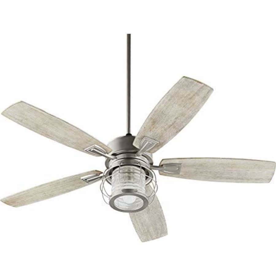 Quorum International Galveston Ceiling Fan - Satin Nickel - 3525-65 for $488