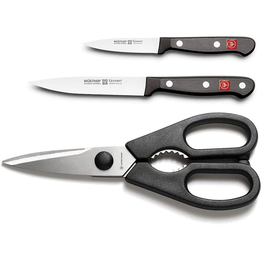 Wusthof 3-Piece Gourmet Utility Set for $39 Wusthof 3-Piece Gourmet Utility Set for $39