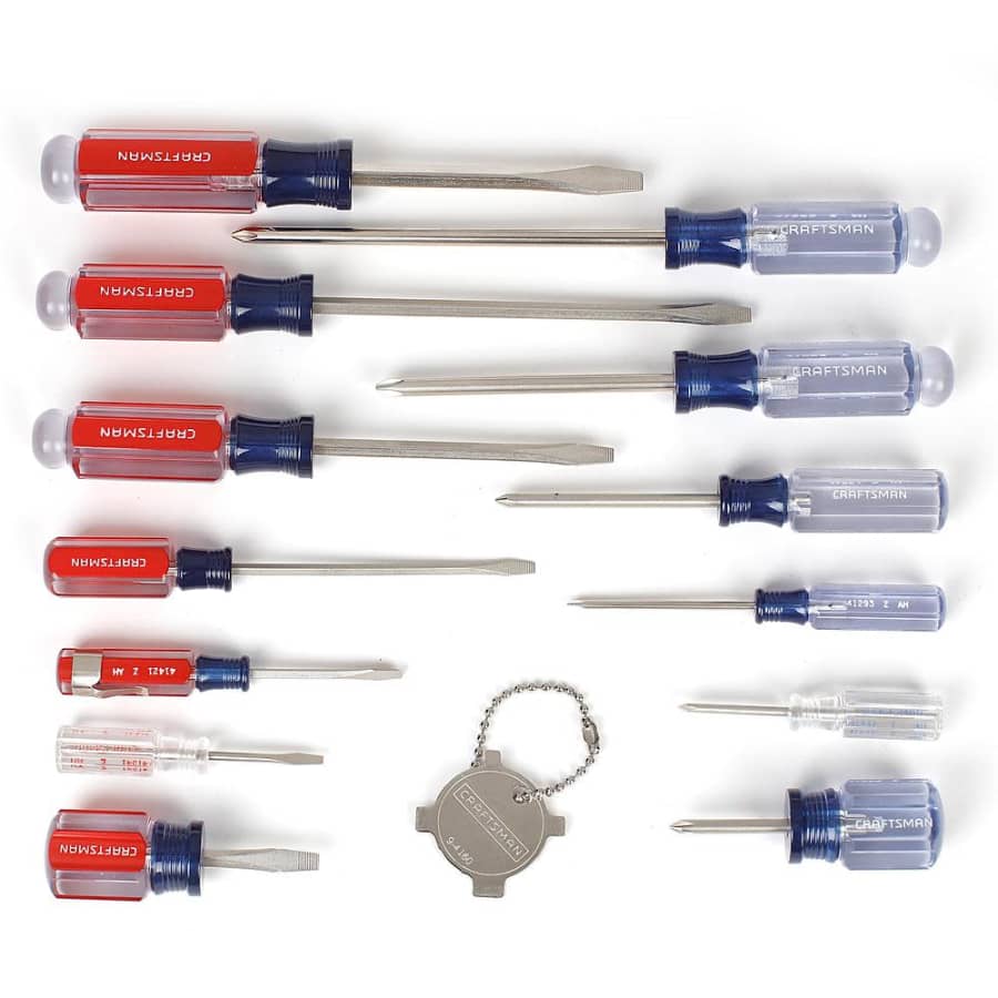 Craftsman 14-Piece Screwdriver Set for $14