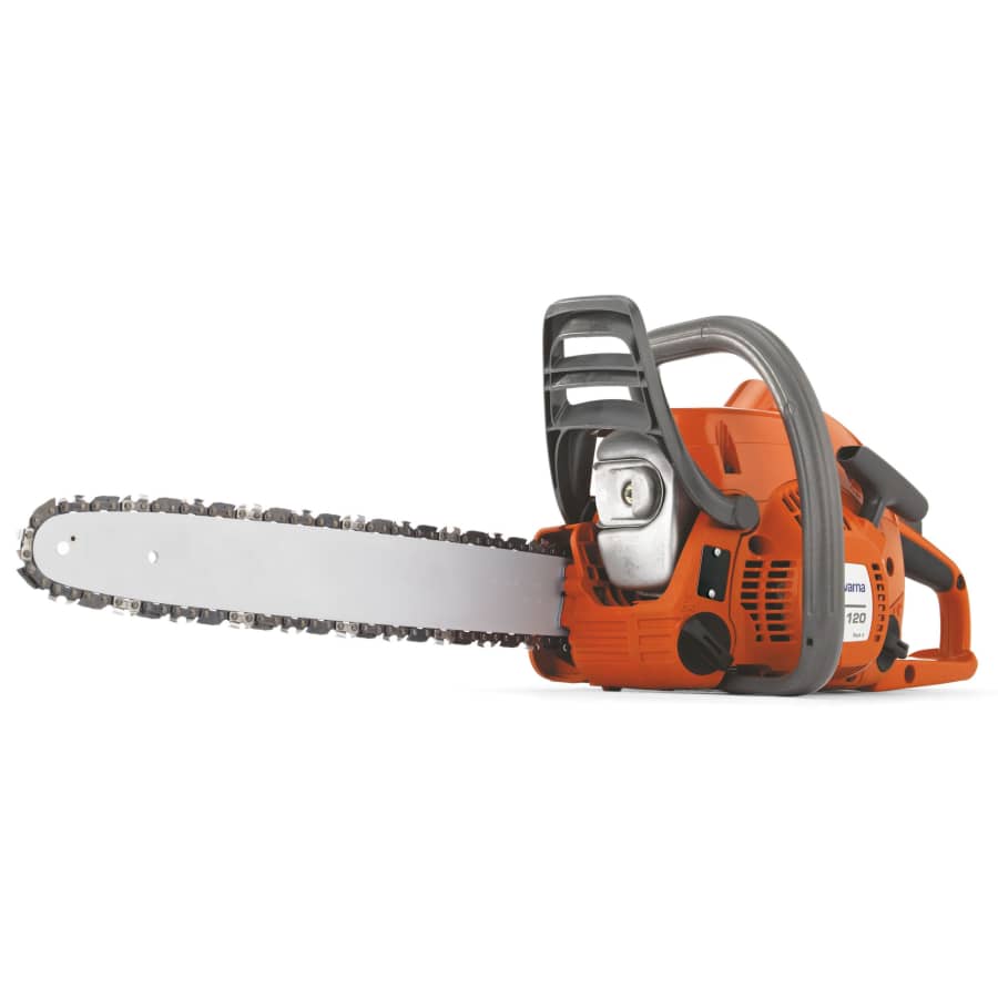 Husqvarna 120 Mark II 14" 38.2cc 2-Cycle Gas Chainsaw for $135 Husqvarna 120 Mark II 14" 38.2cc 2-Cycle Gas Chainsaw for $135