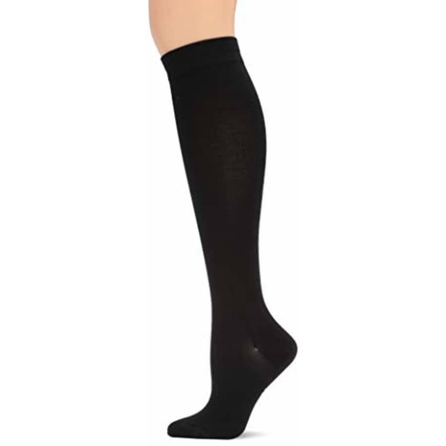 Dr. Scholl's Women's Graduated Compression Knee High Socks-1 & 2 Pair Packs, Dress Black, 4-10 for $16 Dr. Scholl's Women's Graduated Compression Knee High Socks-1 & 2 Pair Packs, Dress Black, 4-10 for $16