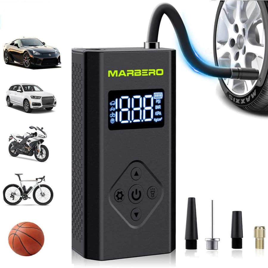 Marbero Portable Tire Inflator for $40